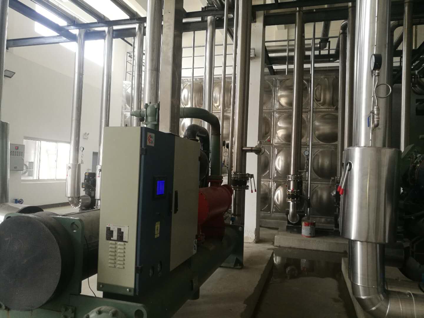 冷水机组系统,江西省英才食品科技有限公司